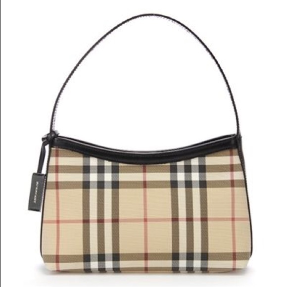 burberry canvas shoulder bag